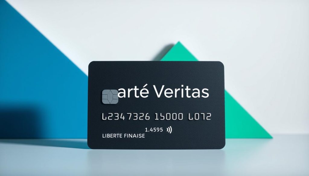 carte Veritas, liberté financière, limite crédit, simplicité carte