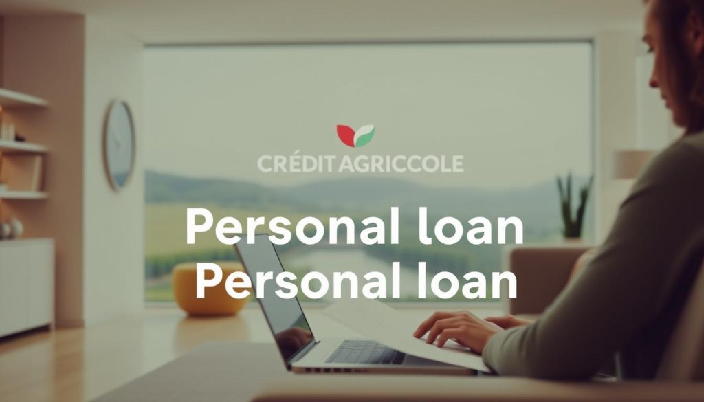 prêt personnel, Crédit Agricole, taux d'intérêt, financement accessible