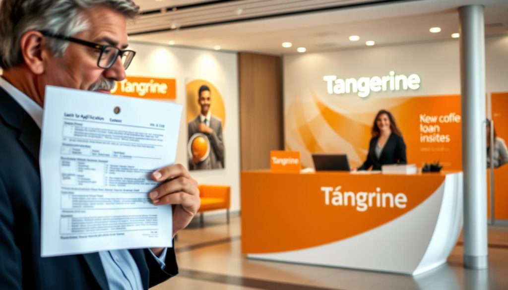demande de prêt Tangerine