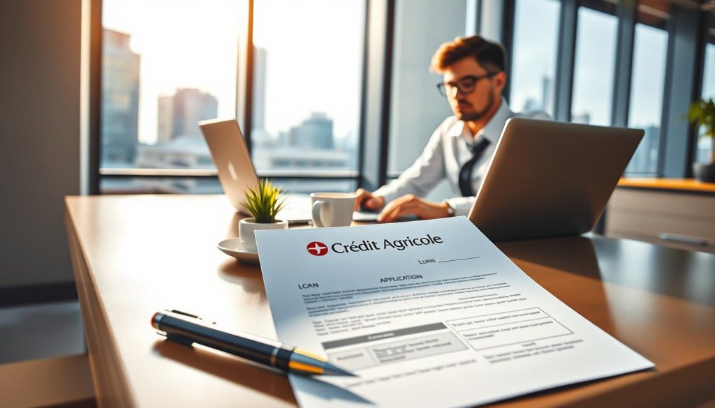 solliciter un prêt Crédit Agricole